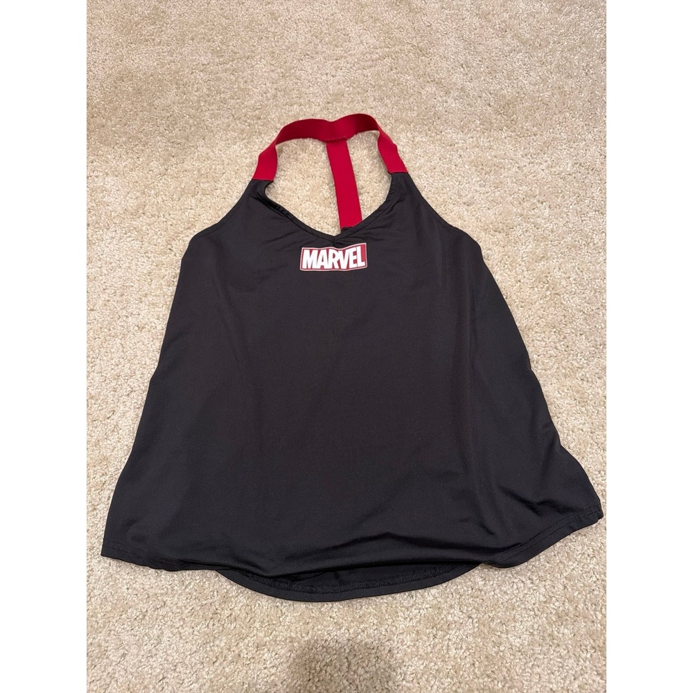 Her Universe Marvel MCU Halter Tank Top Black Red Medium